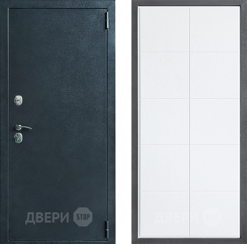 Входная металлическая Дверь Дверной континент ДК-70 Дизайн ФЛ-Кватро Белое дерево в Волоколамске