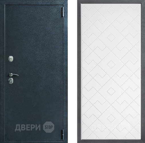 Дверь Дверной континент ДК-70 Дизайн ФЛ-Тиффани Белый софт в Волоколамске