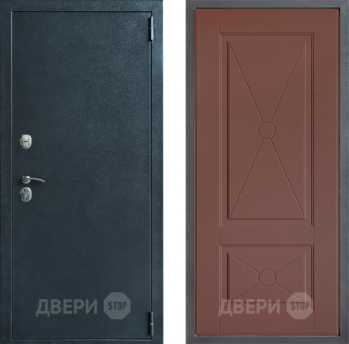 Входная металлическая Дверь Дверной континент ДК-70 Дизайн ФЛ-617 Ясень шоколадный в Волоколамске