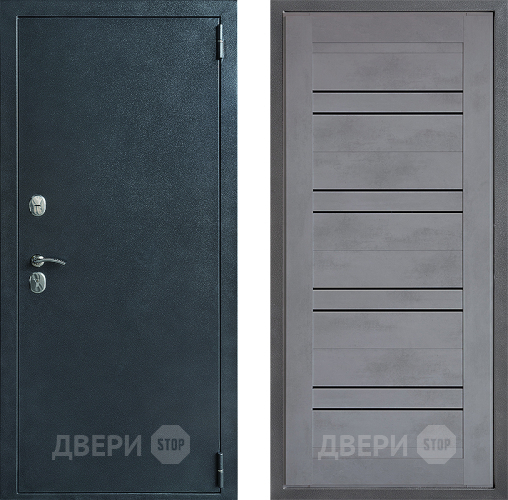 Дверь Дверной континент ДК-70 Дизайн ФЛ-49 Бетон серый в Волоколамске