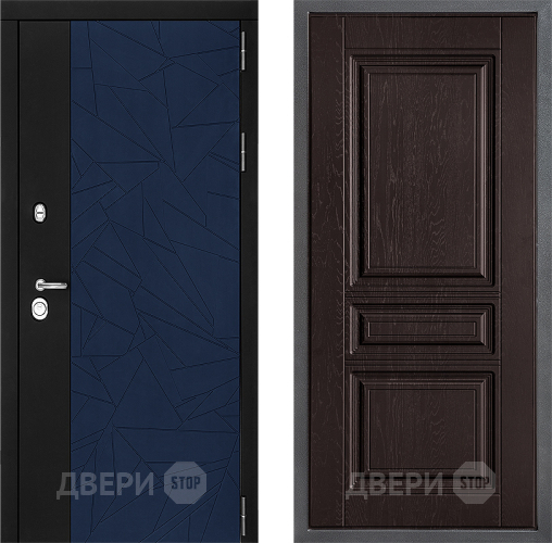 Дверь Дверной континент ДК-9 ФЛ-243 Дуб шоколадный в Волоколамске