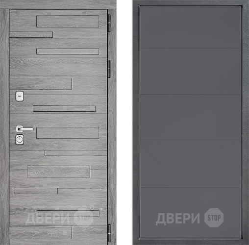 Дверь Дверной континент ДК-10 ФЛ-649 Графит софт в Волоколамске