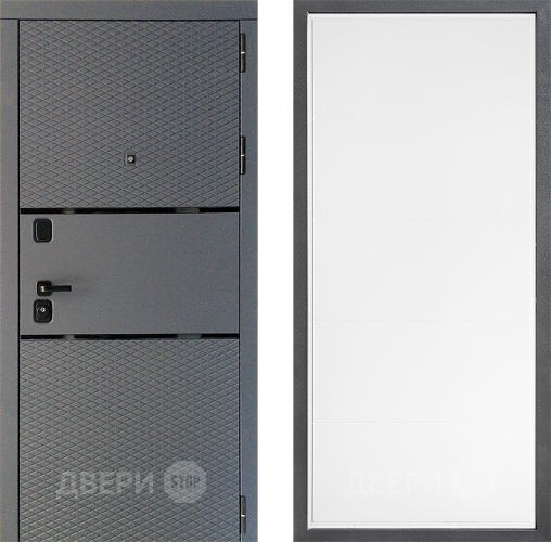 Дверь Дверной континент Диамант Дизайн ФЛ-649 Белый софт в Волоколамске