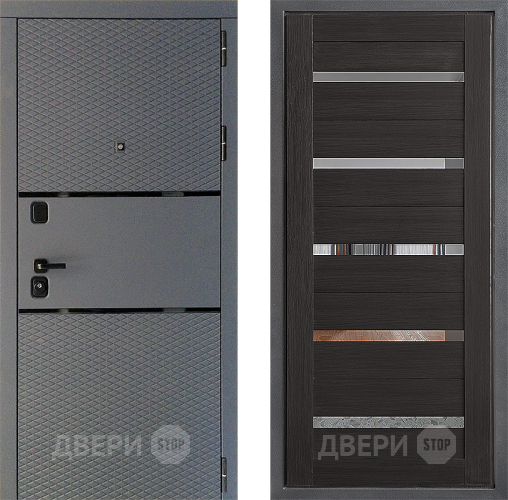 Дверь Дверной континент Диамант Дизайн ФЛ-47 Венге в Волоколамске
