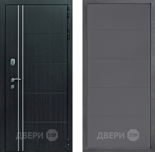 Дверь Дверной континент Теплолюкс Дизайн ФЛ-649 Графит софт в Волоколамске