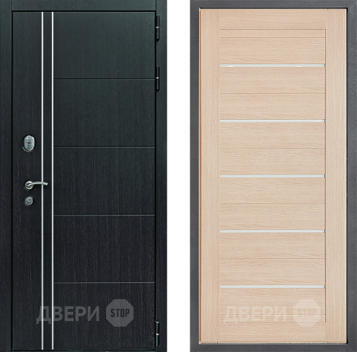 Дверь Дверной континент Теплолюкс Дизайн ФЛ-46 Капучино в Волоколамске