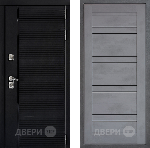 Дверь Дверной континент ДК-1 ФЛ-49 Бетон серый в Волоколамске