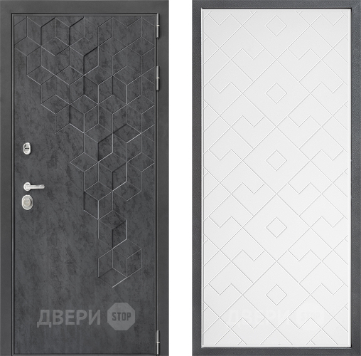 Дверь Дверной континент ДК-3/713 ФЛ-Тиффани Белый софт в Волоколамске