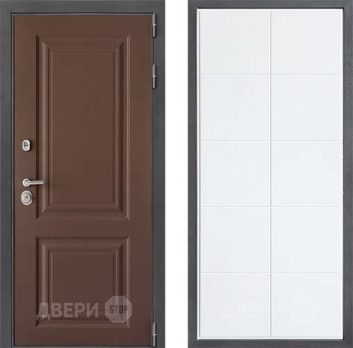 Дверь Дверной континент ДК-3/729 ФЛ-Кватро Белое дерево в Волоколамске