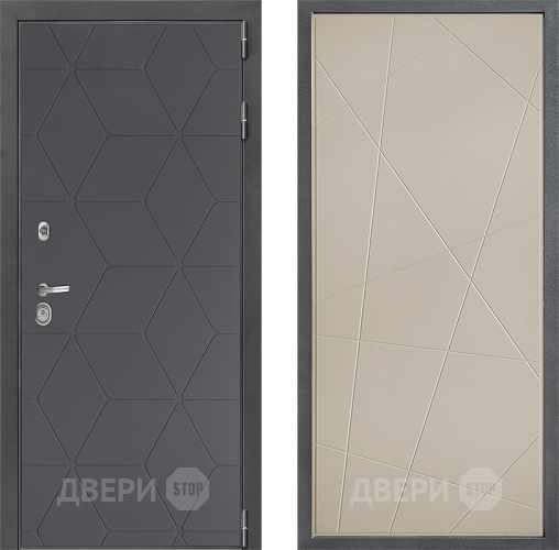 Входная металлическая Дверь Дверной континент ДК-3/744 ФЛ-655 Капучино в Волоколамске
