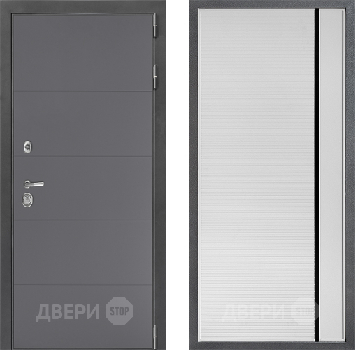 Дверь Дверной континент ДК-3/649 ФЛ-757 Черное Стекло Софт милк в Волоколамске
