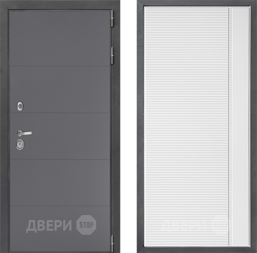 Дверь Дверной континент ДК-3/649 ФЛ-757 Белое Стекло Софт милк в Волоколамске