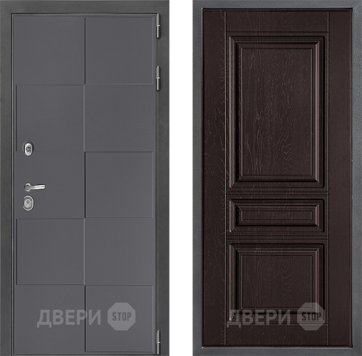 Дверь Дверной континент ДК-3/606 ФЛ-243 Дуб шоколадный в Волоколамске