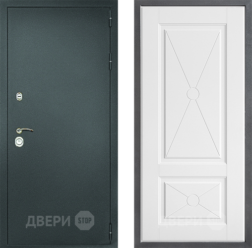 Входная металлическая Дверь Дверной континент Рубикон Серебро Дизайн ФЛ-617 Софт милк в Волоколамске