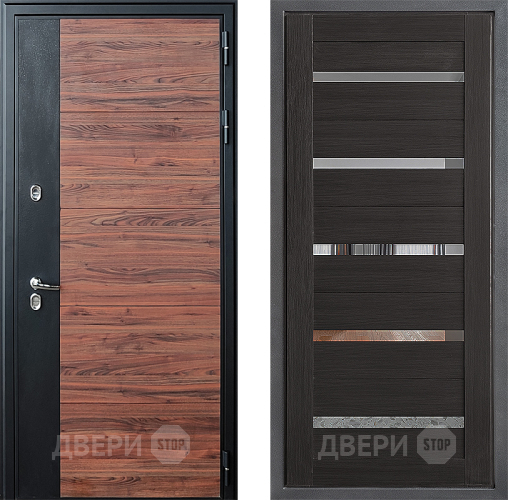 Дверь Дверной континент ДК-15 Красное Дерево ТЕРМО ФЛ-47 Венге в Волоколамске