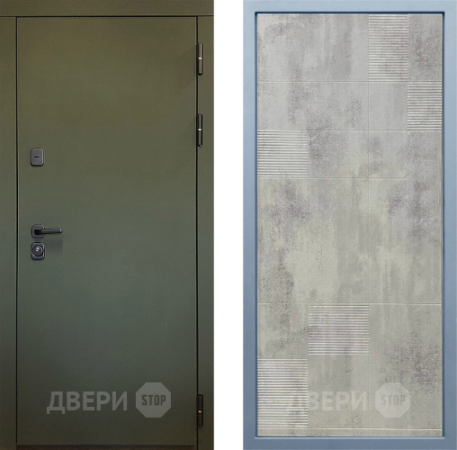 Дверь Дива МД-61 Д-4 Бетон темный в Волоколамске