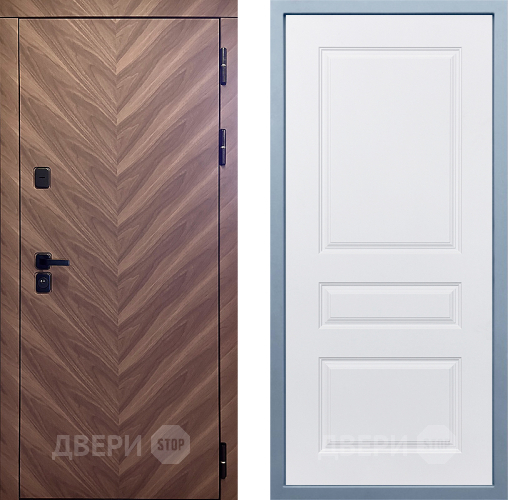 Входная металлическая Дверь Дива МД-98 Д-13 Белый в Волоколамске