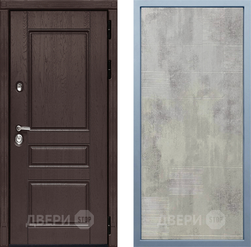 Дверь Дива МД-90 Д-4 Бетон темный в Волоколамске