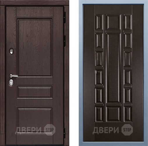 Входная металлическая Дверь Дива МД-90 М-2 Венге в Волоколамске