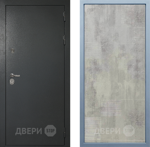 Дверь Дива МД-40 Титан Д-4 Бетон темный в Волоколамске