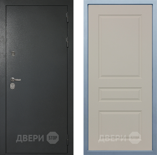 Входная металлическая Дверь Дива МД-40 Титан Д-13 Шампань в Волоколамске