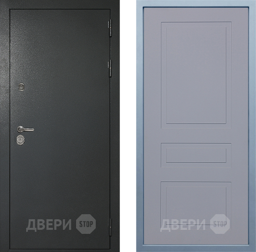Входная металлическая Дверь Дива МД-40 Титан Н-13 Силк Маус в Волоколамске