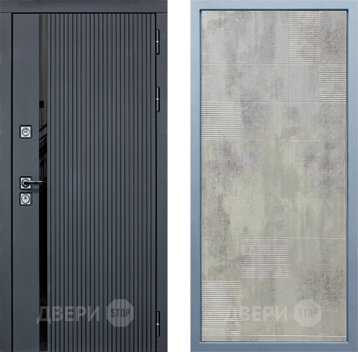 Дверь Дива МХ-46 STR Д-4 Бетон темный в Волоколамске