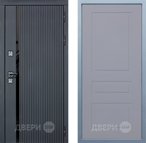 Входная металлическая Дверь Дива МХ-46 STR Н-13 Силк Маус в Волоколамске
