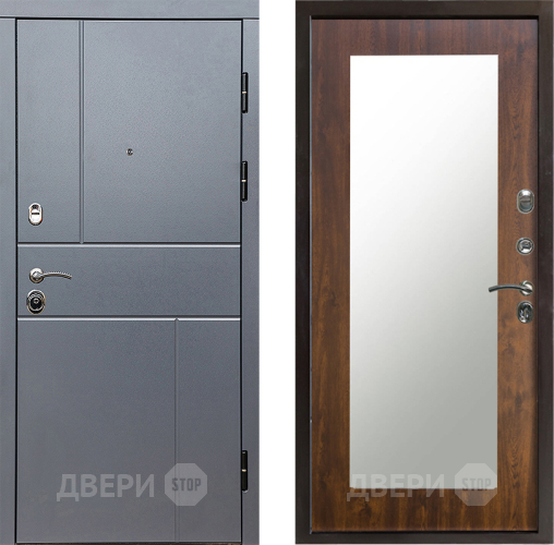 Дверь Престиж Горизонт Грэй Зеркло Пастораль Дуб в Волоколамске