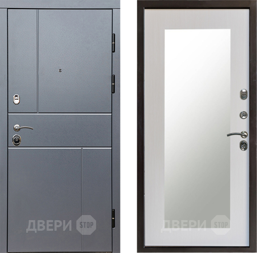 Дверь Престиж Горизонт Грэй Зеркло Пастораль Лиственница белая в Волоколамске