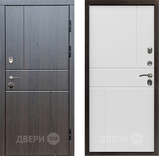 Входная металлическая Дверь Престиж Горизонт Венге Горизонт Бетон белый в Волоколамске