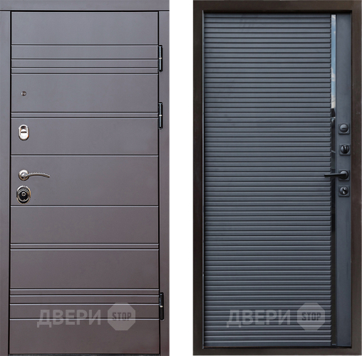Дверь Престиж Линия Браун Porte Черный кварц в Волоколамске