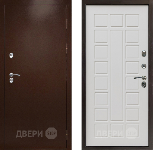 Входная металлическая Дверь Престиж TERMO с терморазрывом Снегирь Медь Престиж Бежевый мат в Волоколамске