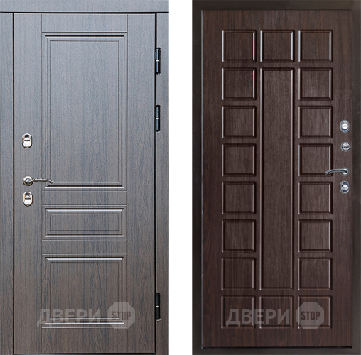 Входная металлическая Дверь Престиж TERMO с терморазрывом Классика Престиж Венге в Волоколамске
