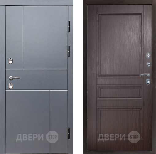 Дверь Престиж TERMO с терморазрывом Горизонт Грэй Классика Венге в Волоколамске