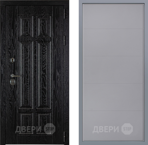 Дверь Заводские двери Мюнхен Тривия Грей софт в Волоколамске