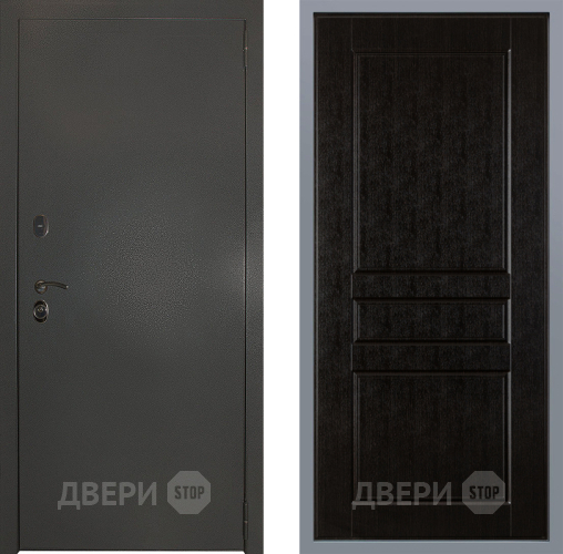 Дверь Заводские двери Эталон 3к антик серебро К-2 Венге в Волоколамске