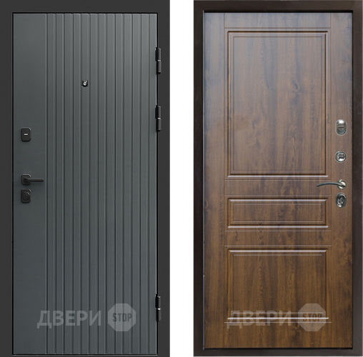 Дверь Престиж Tvist Grey Классика Дуб в Волоколамске