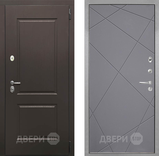 Дверь Интекрон (INTECRON) Кампо Лучи-М Графит софт в Волоколамске