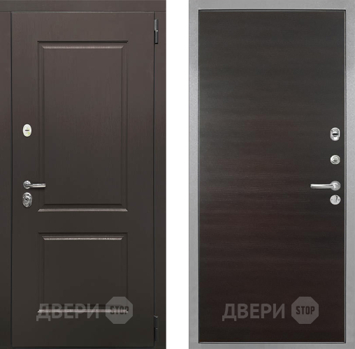 Дверь Интекрон (INTECRON) Кампо Гладкая Эковенге поперечный в Волоколамске