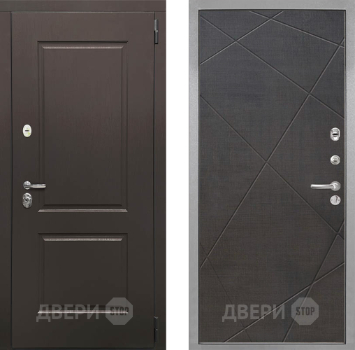 Дверь Интекрон (INTECRON) Кампо Лучи-М Венге распил кофе в Волоколамске