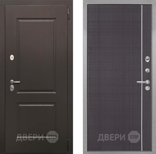 Входная металлическая Дверь Интекрон (INTECRON) Кампо В-07 с молдингом Венге в Волоколамске