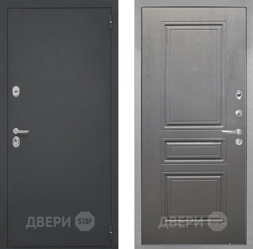 Дверь Интекрон (INTECRON) Гектор ФЛ-243 Графит вуд дуб в Волоколамске