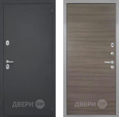 Входная металлическая Дверь Интекрон (INTECRON) Гектор Гладкая Дуб тоскано поперечный в Волоколамске