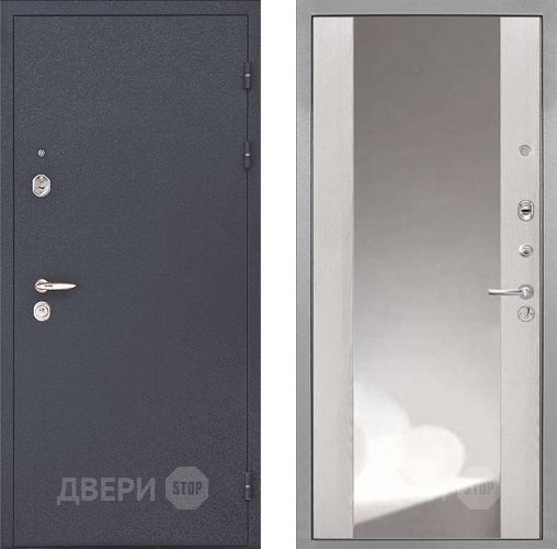 Дверь Интекрон (INTECRON) Колизей ФЛЗ-516 Зеркало Сосна белая в Волоколамске