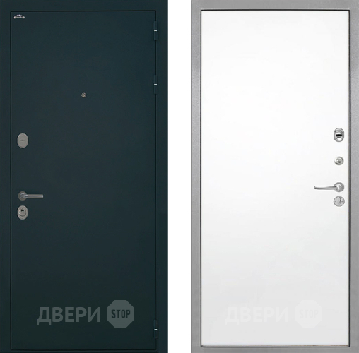 Входная металлическая Дверь Интекрон (INTECRON) Греция Гладкая Силк Сноу в Волоколамске