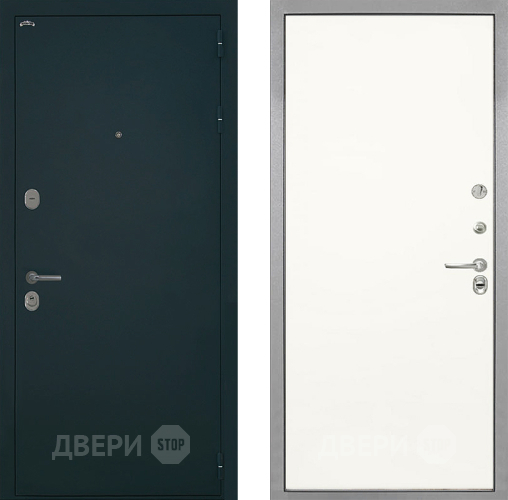 Входная металлическая Дверь Интекрон (INTECRON) Греция Гладкая Слоновая кость в Волоколамске