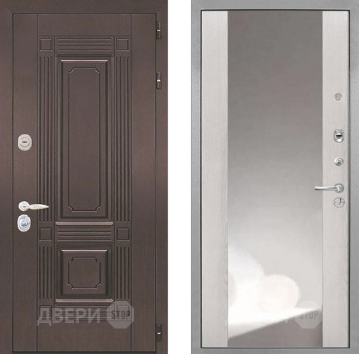 Дверь Интекрон (INTECRON) Италия ФЛЗ-516 Зеркало Сосна белая в Волоколамске