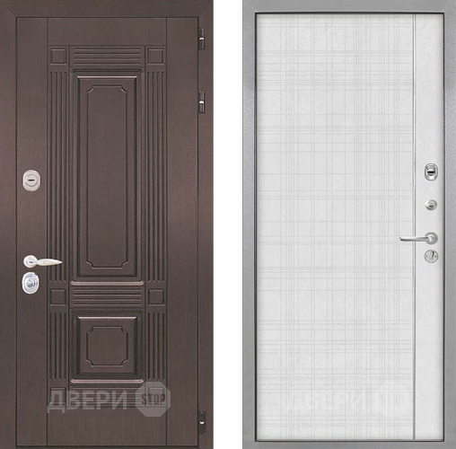 Дверь Интекрон (INTECRON) Италия В-07 с молдингом Лофт белый в Волоколамске