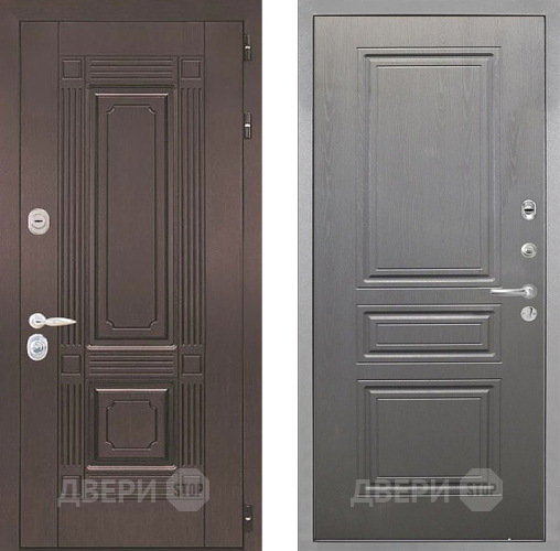 Дверь Интекрон (INTECRON) Италия ФЛ-243 Графит вуд дуб в Волоколамске